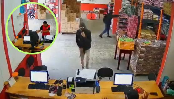 Ladrón pierde la mano tras intento de robo en una tienda; empleado le dio un machetazo | IMÁGENES FUERTES