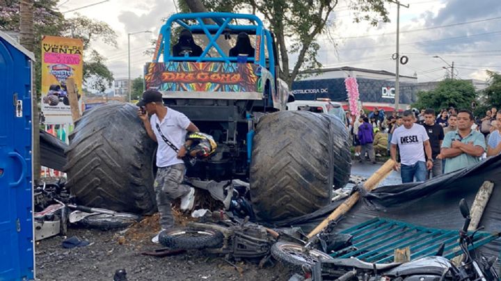 MOMENTO EXACTO en que una Monster Truck mata a tres y deja a decenas de heridos | VIDEO