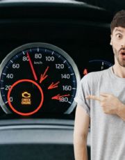 Foto descriptiva de: ¿Qué hacer si se enciende la luz del motor en el tablero del auto?