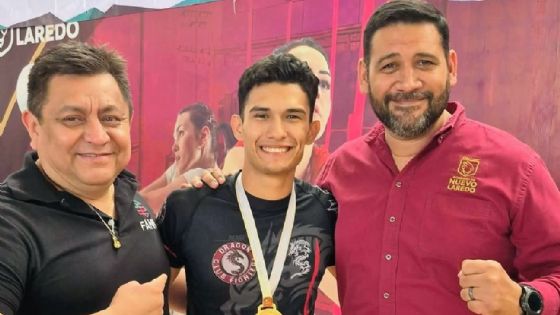 Peleador de Nuevo Laredo hace historia en el Estatal de MMA Zona Norte