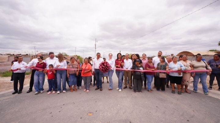 Nuevo Laredo invierte más de 14 millones en pavimentación; entregan nuevas obras en cuatro colonias