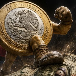Peso mexicano le pasa por encima al dólar y lo deja muy fregado; tipo de cambio HOY 5 de mayo 2026
