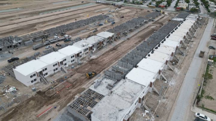 Avanza primera etapa de construcción de Viviendas del Bienestar en Nuevo Laredo; dará 980 hogares