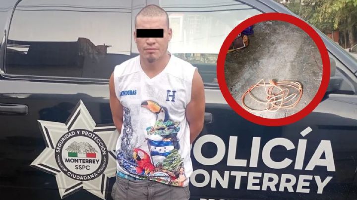 Hondureño golpea y ahorca salvajemente a su pareja en Monterrey; así lo agarraron