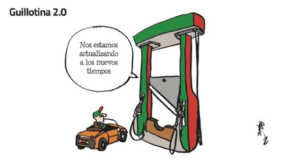 El Cartón de Adrián: Guillotina 2.0