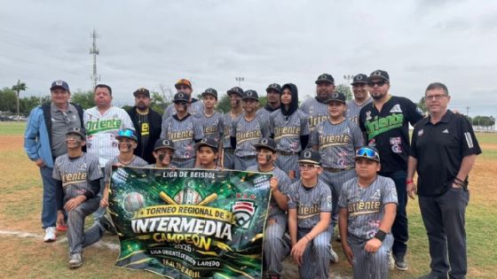 Liga Oriente clasifica al nacional de beisbol infantil; celebran campeonato regional invicto