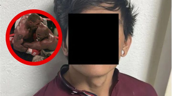 Al estilo de Mike Tyson: joven ataca a peatones y le muerde la oreja a un policía