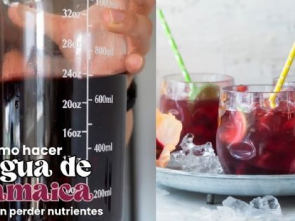El secreto para preparar mejor agua de jamaica fue revelado por una ingeniera en alimentos | VIDEO