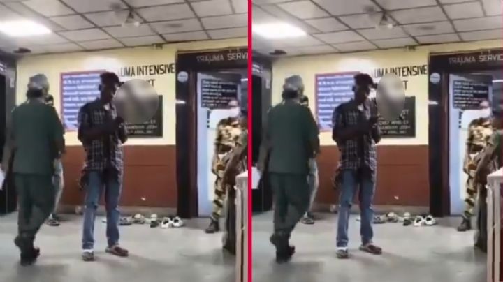 Brutal ataque deja a hombre con una hoz clavada en la cabeza; así logró llegar a urgencias | IMPACTANTES IMÁGENES