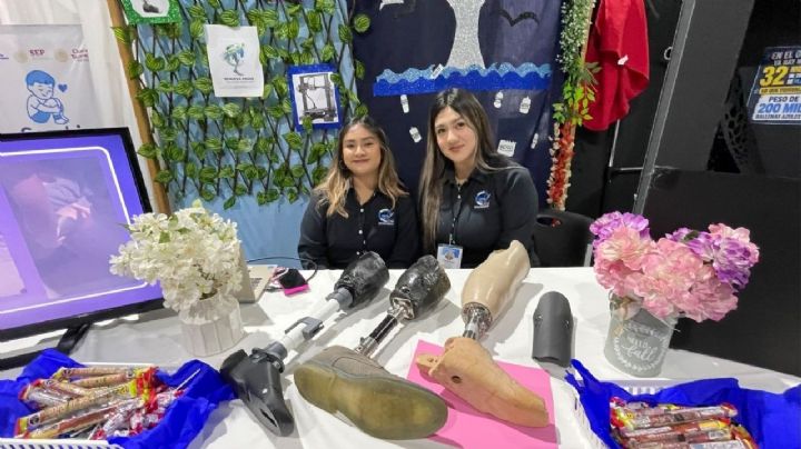 Alumnas del ITNLD crean prótesis de pierna reciclable y económica con impresión 3D